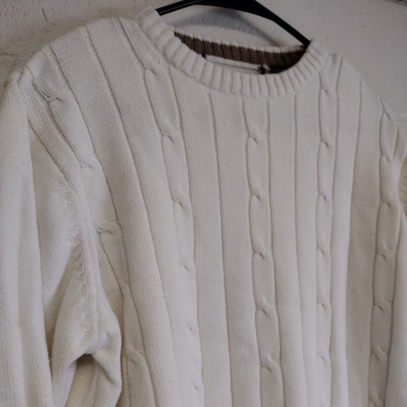 Men's Cream sweater size medium - Picture 1 of 4